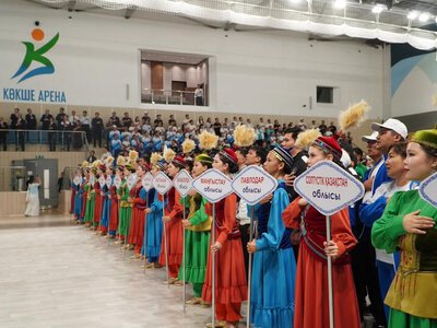Более тысячи государственных служащих собрались в Кокшетау на республиканскую спартакиаду