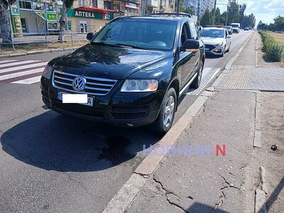Volkswagen сбил пешехода на переходе в центре Николаева