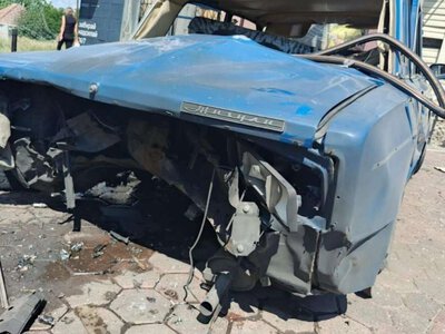 FPV-дрон атаковал гражданское авто в Краматорске сегодня: пять раненых