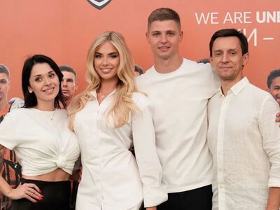 Жена Бондаря трогательно рассказала о детской футбольной школе, которую её муж открыл в Киеве
