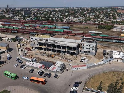 В Семее продолжается модернизация железнодорожного вокзала
