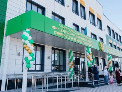 В Атырау завершено строительство ещё одной новой школы