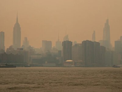 Ядовитый дым окутал Нью-Йорк за три дня до финала ЧМ-2026: появились жуткие фото