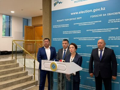  ЦИК зарегистрировал список Демократической партии Казахстана «Ак жол» 