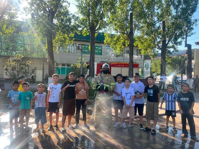 В Алматинской области усилили аэрацию дорог и общественных пространств из-за аномальной жары