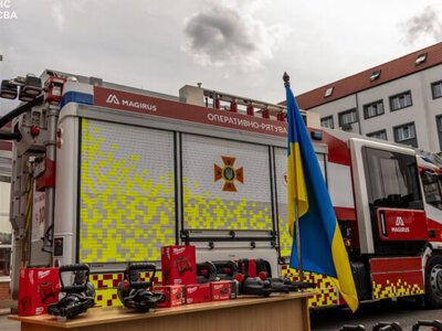 Германия передала ГСЧС современное спасательное оборудование для более оперативной ликвидации последствий российских атак