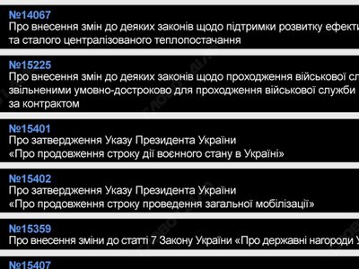  Не только кадровые вопросы: как Рада провела последнюю неделю перед каникулами 