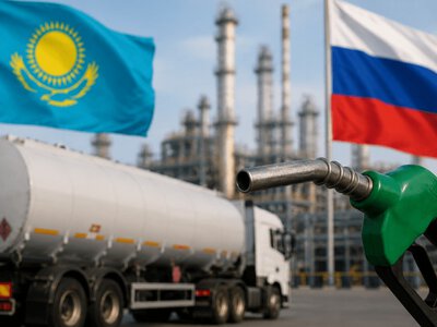  Казахстан впервые в июле отправил бензин в Россию — Reuters 