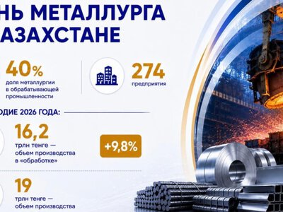  Металлургические предприятия Казахстана произвели продукции на 19 трлн тенге 