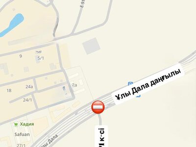 Астанада Ұды Дала даңғылы мен Р1 көшелерінің қиылысы жөндеу жұмысына байланысты ішінара жабылады