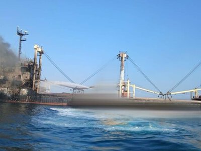 Число жертв в результате удара по гражданскому судну в Чёрном море возросло до 10
