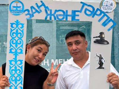  В Павлодаре прошла молодежная акция «Час Х – Тәртіп кодексі» 