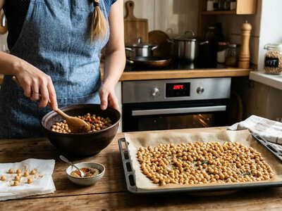 Запечённый нут оказался лучшей закуской для здоровья сердца