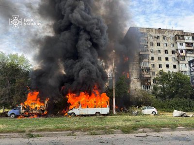 Зеленский показал страшные кадры смертельного удара РФ