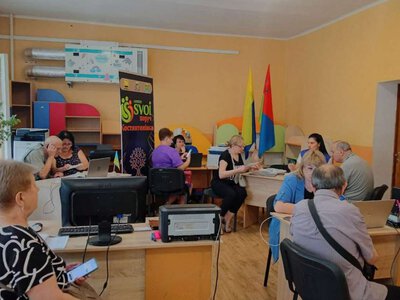 Переселенцы из Константиновской громады сегодня получили консультации в Кременчуге