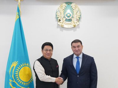 УКРЕПЛЯЮТСЯ СВЯЗИ МЕЖДУ ТУРКЕСТАНСКОЙ ОБЛАСТЬЮ И ИНДИЕЙ, ПРОВЕДЕНЫ ПЕРЕГОВОРЫ ПО НОВЫМ ПРОЕКТАМ