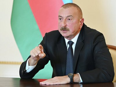 Без нашего ведома: Алиев подтвердил тайную встречу делегаций РФ и Германии в Баку из-за Украины