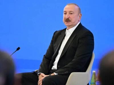СМИ: Алиев заявил о закрытых переговорах представителей Германии и россии в Баку по поводу войны в Украине