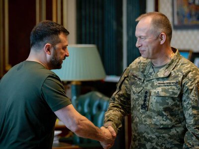 Благодарен Александру Сырскому, – Зеленский