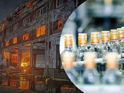 Россия уничтожила склад крупнейшего производителя алкоголя в Украине
