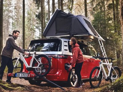 С камерой и системами безопасности: Volkswagen создал инновационный электровелосипед (фото)