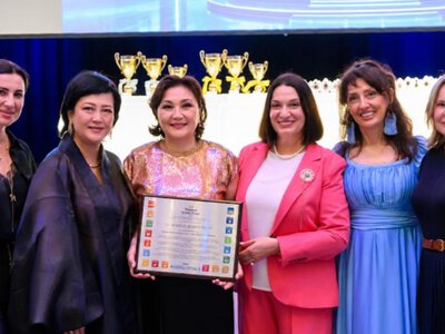  Казахстанка получила международную премию The Women Noble Prize 2026 
