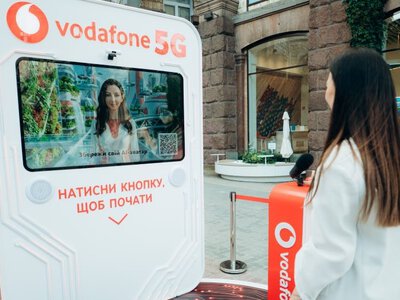 135 тысяч киевлян прокачали 25 ТВ данных в первый день 5G от Vodafone