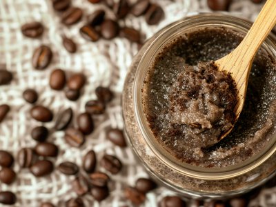 Домашний скраб для лица из кофе и овсянки: как приготовить