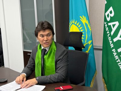  Партия зеленых «Байтақ» открыла республиканский предвыборный штаб 
