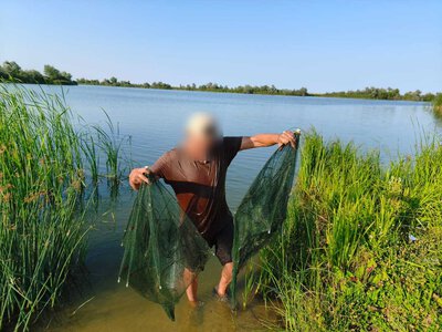 В Одесской области разоблачили нарушителя с запрещенными орудиями лова