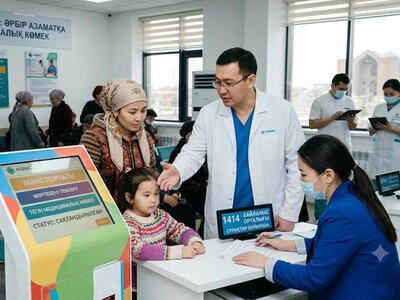 Түркістан облысында МӘМС жүйесінде сақтандырылмағандар саны 26,4%-ға азайды