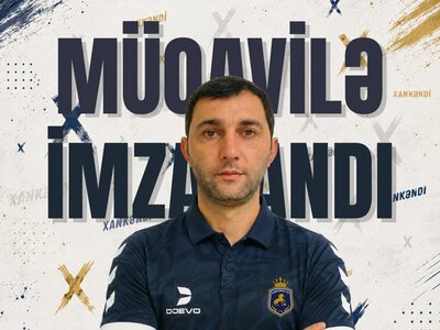 Baş məşqçinin köməkçisi vəzifəsinə təyin olundu