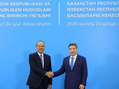  Казахстан и Узбекистан подписали соглашения на 80 млрд тенге в Актау 