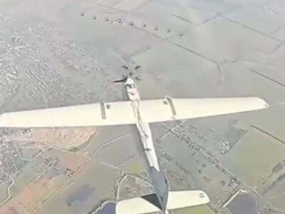 Украинский FPV-дрон Колибри сбил российский Орлан на высоте более 3 километров
