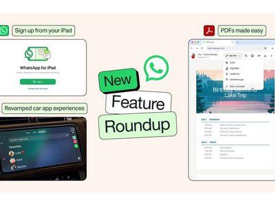 WhatsApp получил сразу четыре полезных обновления: приложение стало удобнее на iPad, в автомобиле и при работе с PDF