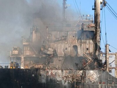  Оккупанты атаковали иностранное судно с кукурузой в акватории Одесщины, есть пропавшие без вести 