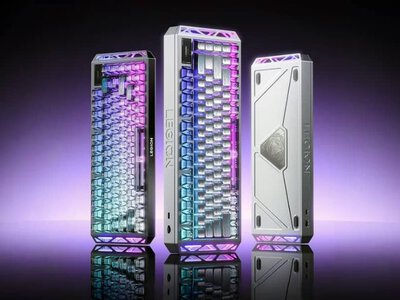 Lenovo представила игровую клавиатуру Legion R7 RT75 с магнитными переключателями и экраном