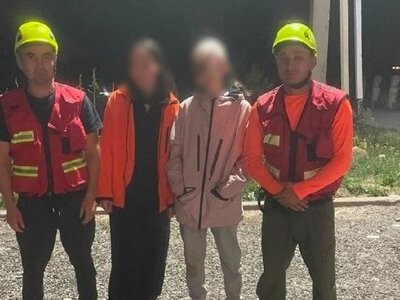  Двух туристок эвакуировали с высоты 3010 метров в алматинских горах 