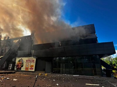 Удар по АТБ в Чернигове: российский беспилотный оборудован видеокамерой