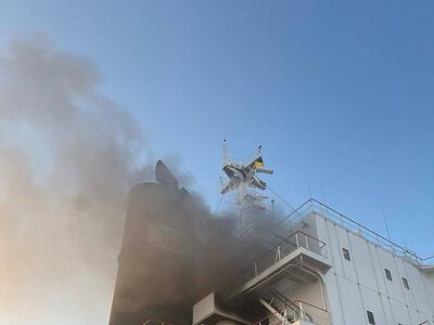 Удар по заблокированным судам в портах Николаева: АМПУ показали фото последствий