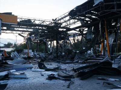 На трассе Харьков – Полтава не осталось ни одной АЗС: уничтожено более 80 заправок