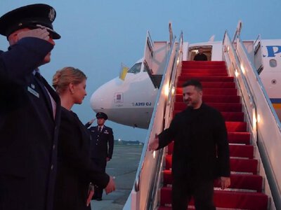 Зеленський прибув до США