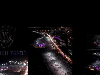 Полиция и Национальная гвардия МВД РК обеспечили безопасность 15 тысяч зрителей на концерте в Актау