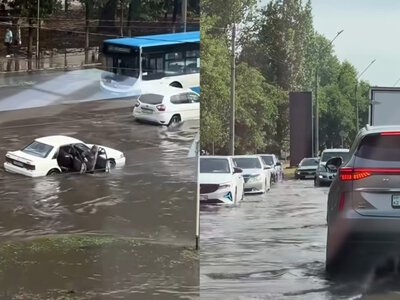  «Венецию заказывали?»: жители Усть-Каменогорска отреагировали на потоп 