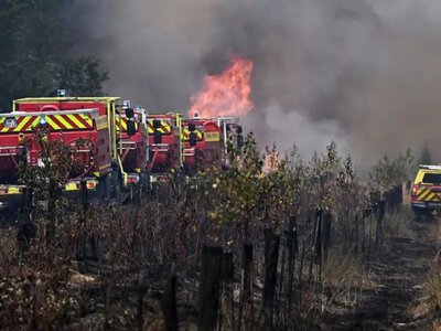  Пожары во Франции стали самыми сильными с конца Второй мировой войны 