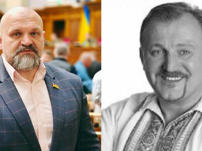 Василь Вірастюк показався на могилі рідного брата-спортсмена Романа, який помер сім років тому (фото)
