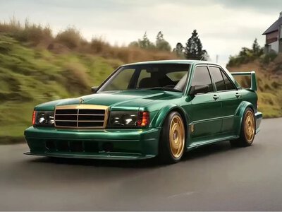 Возрожденная легенда 80-х: знаменитый седан Mercedes 190 возвращают в производство (фото)