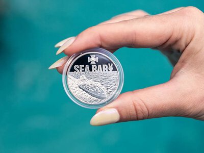 НБУ вводит в обращение памятную монету с морским дроном Sea Baby