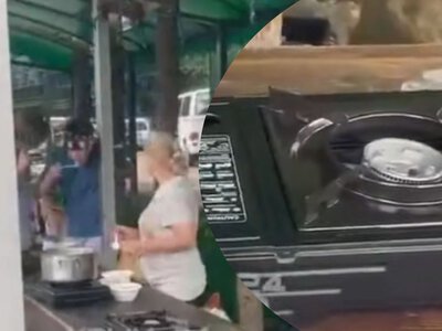 Ноу-хау от оккупантов: в Ялте начали устанавливать кухни возле многоэтажек, но есть нюанс