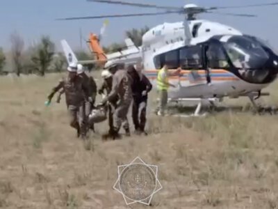  Трагедия в горах: один турист умер, второго эвакуировали вертолетом МЧС 